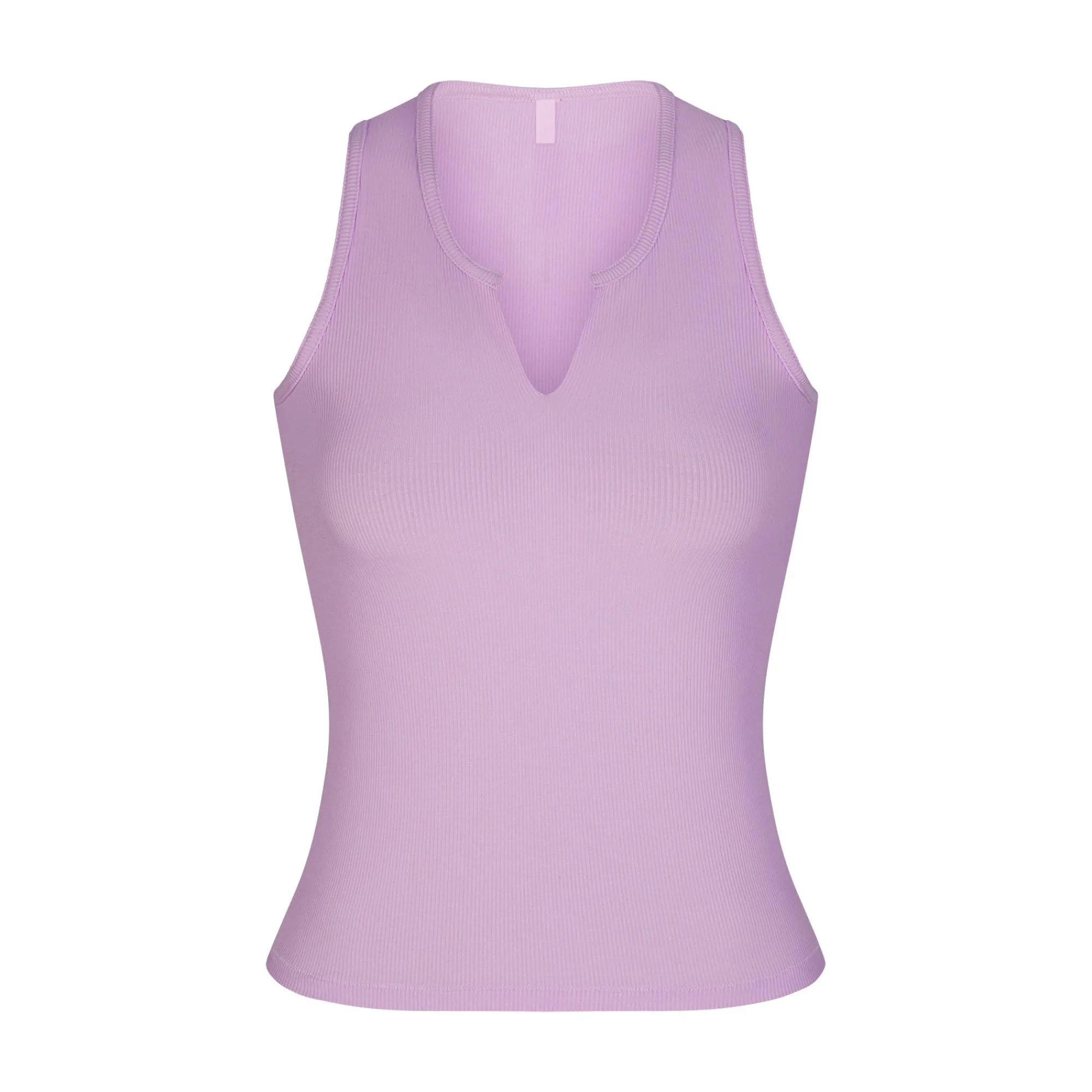 SOFT LOUNGE SPLIT NECK TANK | SUGAR PLUM-Skims Online