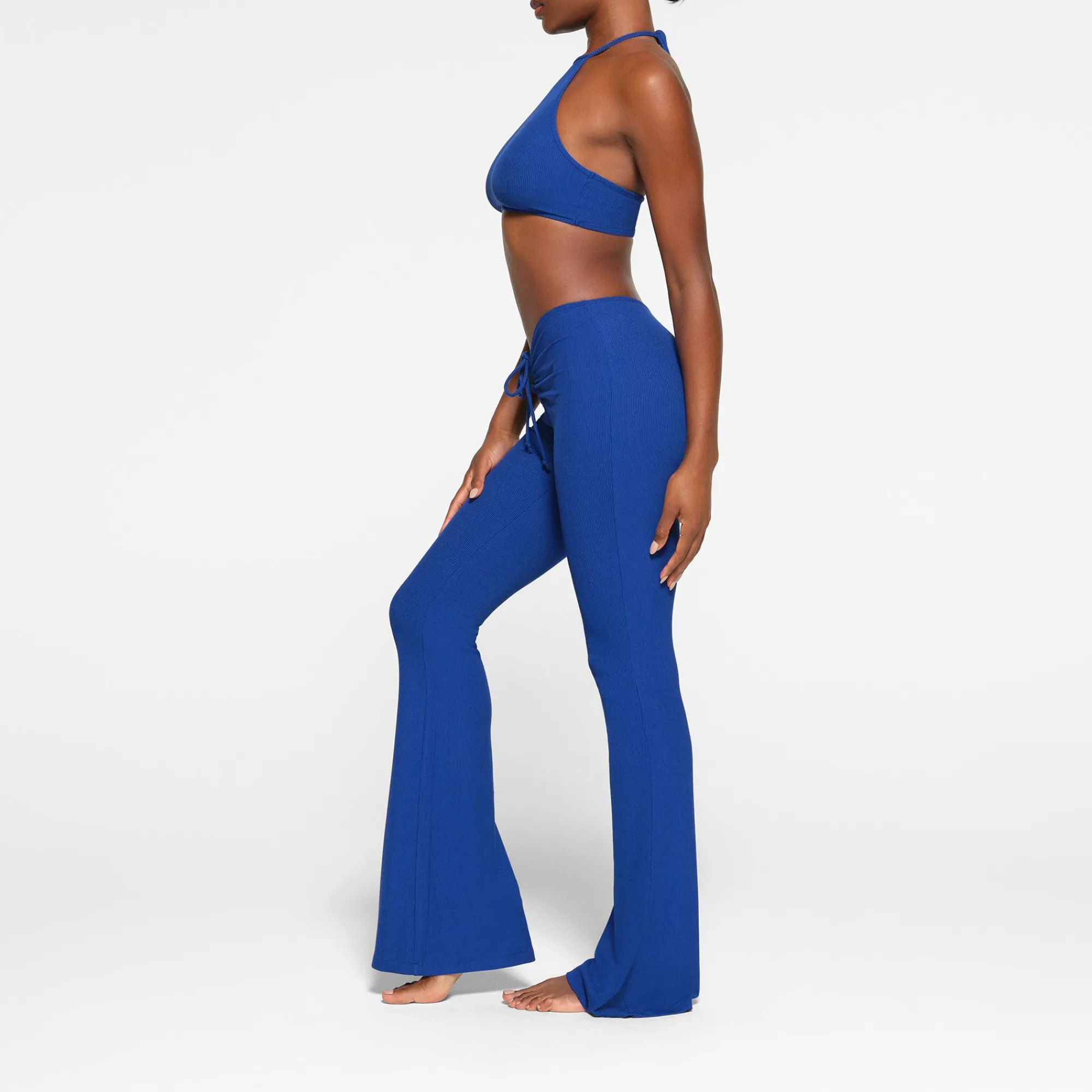 SOFT LOUNGE SUPER CROPPED HALTER TOP |-Skims Sale