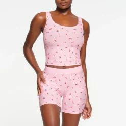 SOFT LOUNGE TANK | CHERRY BLOSSOM PRINT-Skims Discount