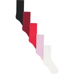 SPORT CREW SOCK 5-PACK | RED BRICK MULTI-Skims New