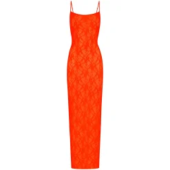 STRETCH LACE CAMI LONG DRESS |-Skims Outlet