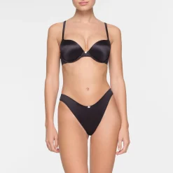 STRETCH SATIN PUSH-UP BRA |-Skims Outlet