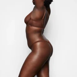 ULTRA FINE MESH MICRO DIPPED THONG |-Skims Hot