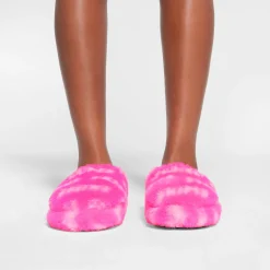 VALENTINE'S LOGO SLIPPER | NEON PINK LOGO-Skims Fashion
