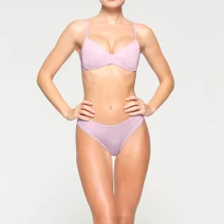 WIRELESS FORM PUSH-UP PLUNGE BRA | BABY PINK-Skims Outlet
