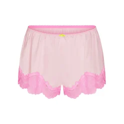 WOVEN SHINE LACE TAP SHORT | CHERRY BLOSSOM-Skims Fashion